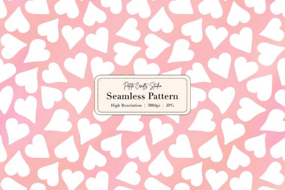 Download Pink Pastel Heart Seamless Pattern - Premium Resources
