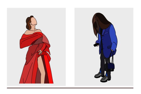 Download A Set of Fashion Illustrations - Premium Resources